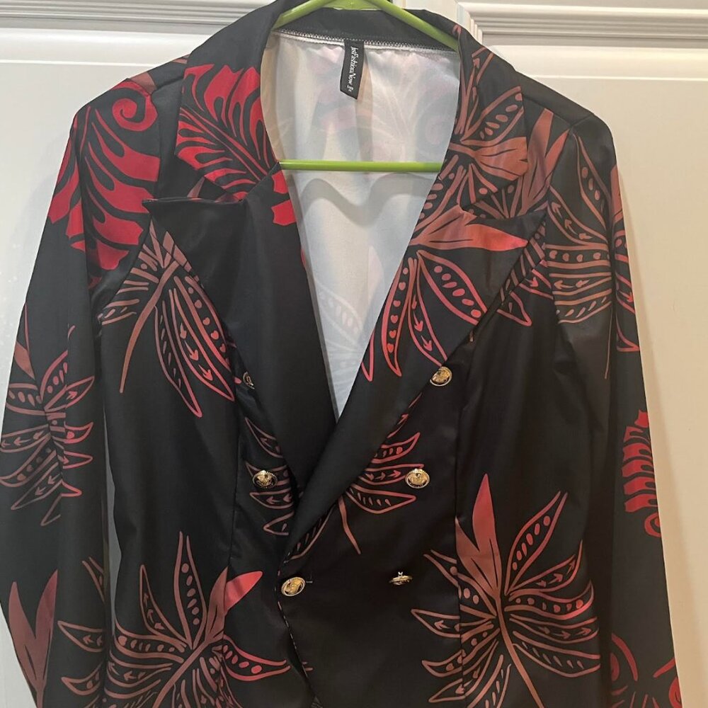 Just Fashion Print Jacket